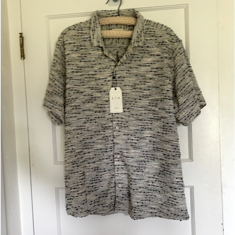 E.T.A button down shirt